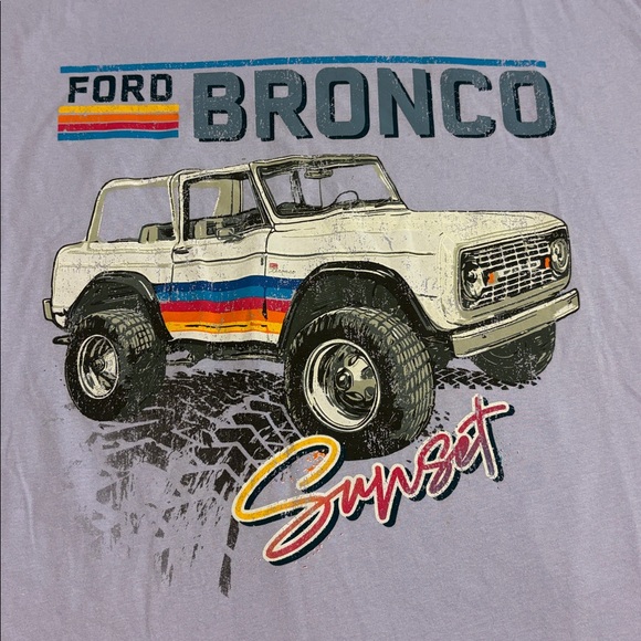 Ford Other - Bronco T-Shirt - Light Purple